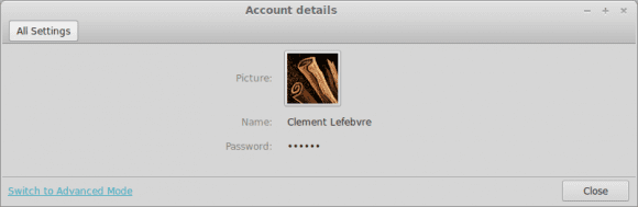 Cinnamon 2.0: User-Management (Quelle: linuxmint.com)