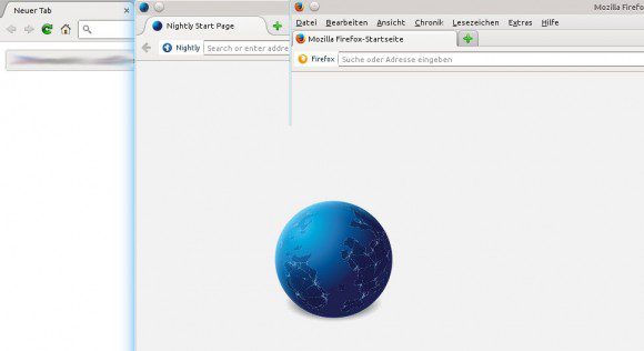 Platzvergleich: Chromium vs Firefox vs Australis