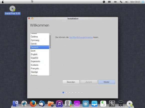 Pear OS 8: Installer
