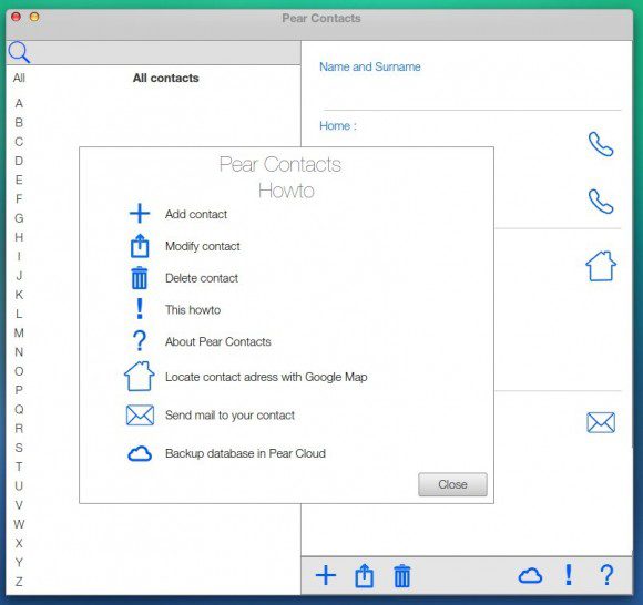 Pear OS 8: Pear Contacts