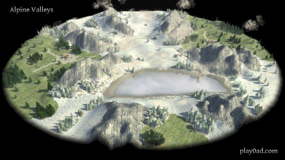 0 A.D.: Alpine Valleys (Quelle: play0ad.com)