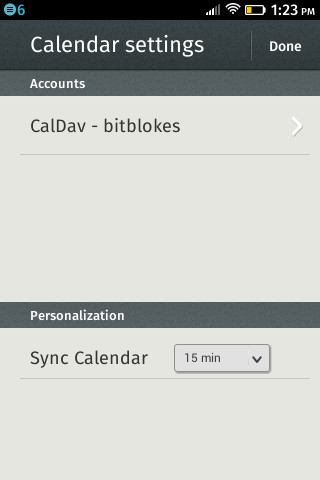 Firefox OS 1.0: Kalender mit CalDAV