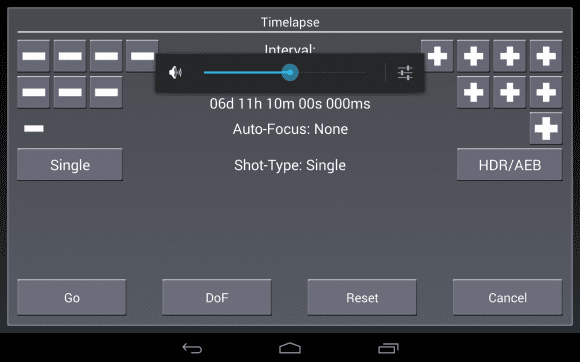 DSLR Controller: Timelapse