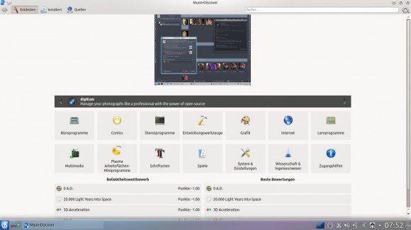 Kubuntu 14.04: Muon Discover