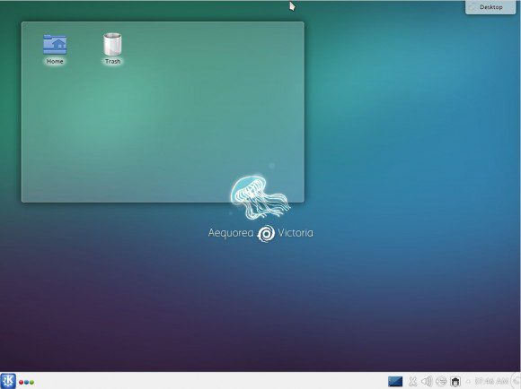 Tanglu 1.0 KDE: Desktop