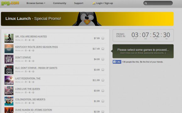 GOG goes Linux