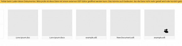 ownCloud 7: Word-Dokumente funktionieren bei mir nicht