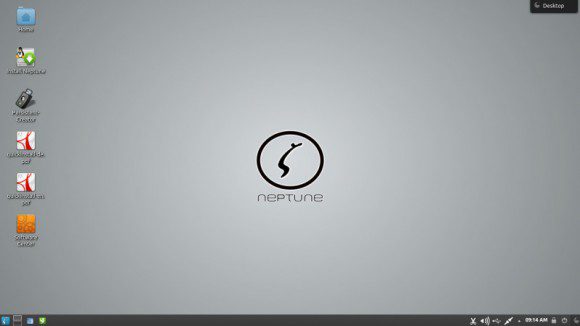 Neptune OS 4.2: Desktop (Quelle: http://neptuneos.com)