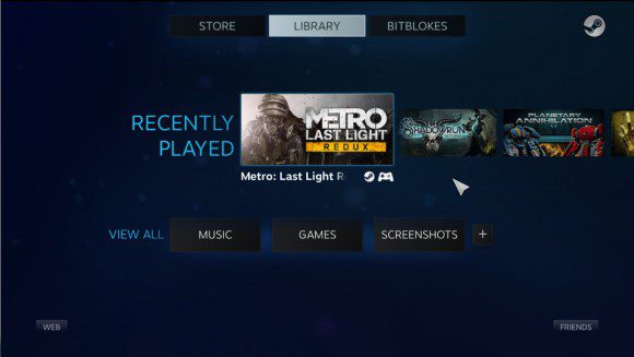 SteamOS Update 153 enthält auch einen Big Picture Mode