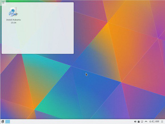 Kubuntu 15.04: Desktop