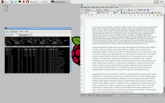 LibreOffice auf dem Raspberry Pi 2