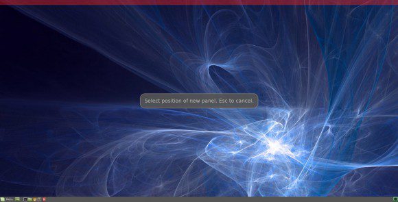 Cinnamon 2.6: Neues Panel platzieren (Quelle: linuxmint.com)