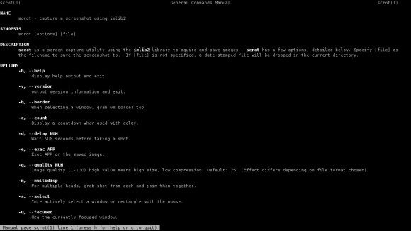 Screenshots auf dem Raspberry Pi 2 mit scrot