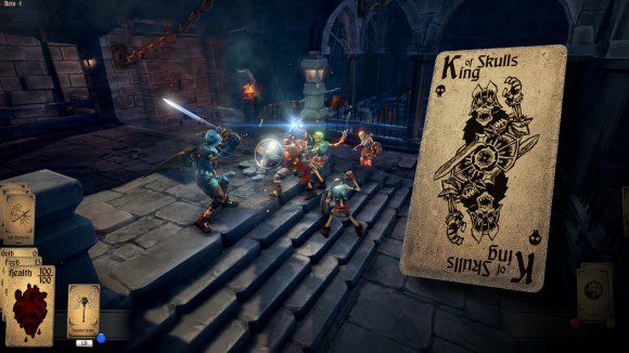 Hand of Fate und der Schädel-König (King of Skulls: Kartenspiel (Quelle: steampowered.com)