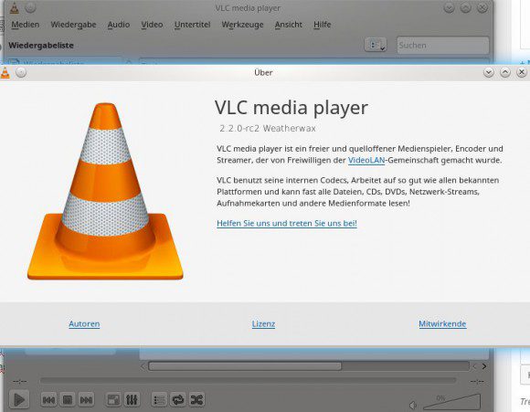 VLC 2.2 WeatherWax