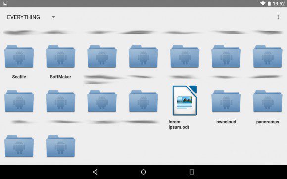 LibreOffice Viewer: Dokuemnte finden