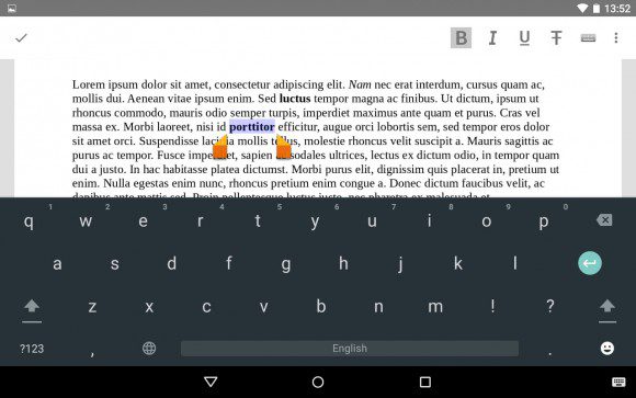 LibreOffice Viewer: Editieren