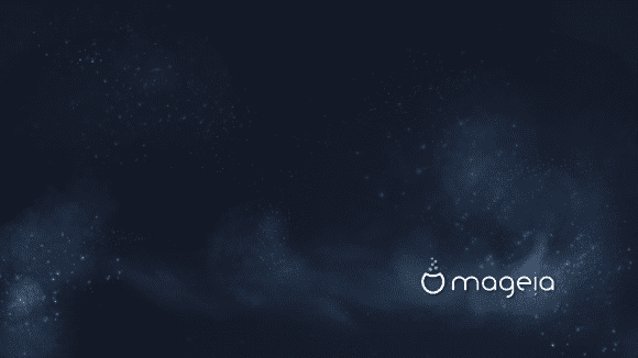 Standard-Hintergrund in Mageia 5: Starry Night (Quelle: blog.mageia.org)