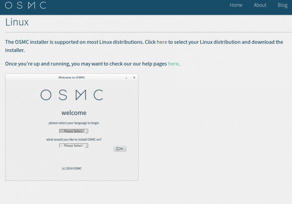 OSMC Installer für Linux