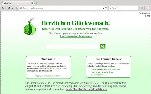 Tor Browser 5.0a3