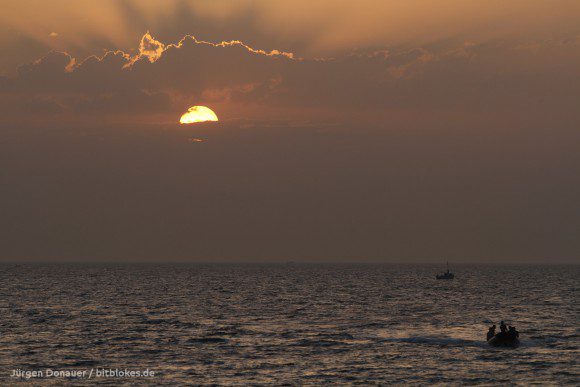 Sonnenuntergang an der Thistlegorm