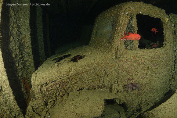 Lastwagen in der Thistlegorm