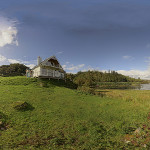 Lochside House am Loch Culag in Lochinver – 360° Panorama