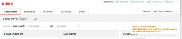 Piwik 2.15 ist da