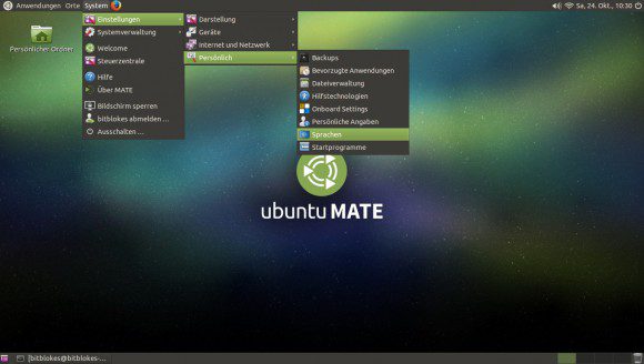 Ubuntu MATE 15.10: Sprachen