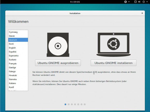 Ubuntu 15.10 GNOME: Installieren oder ausprobieren?