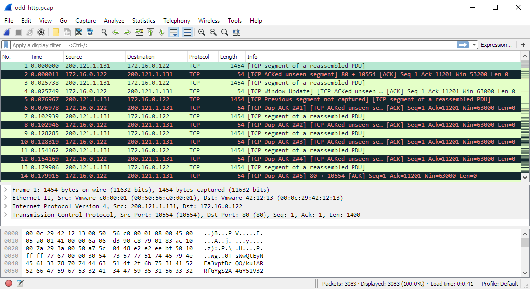 wireshark ip sniffer