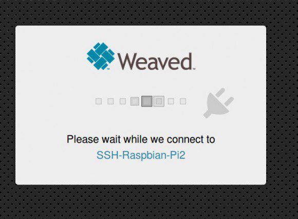 Weaved verbindet sich mit Raspberry Pi 2