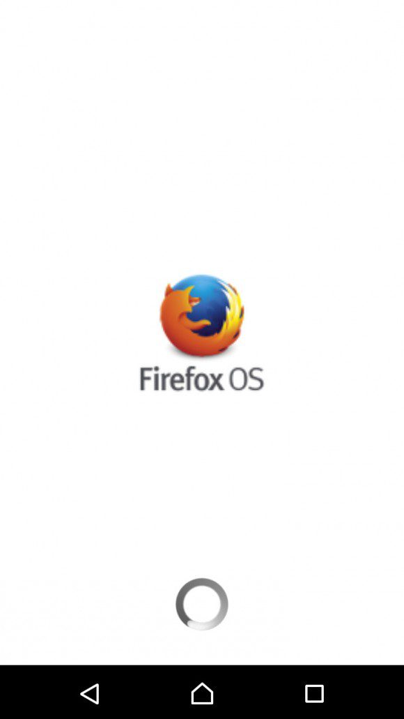 Mozillas Betriebssystem startet