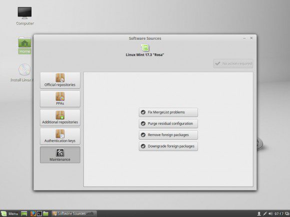 Linux Mint 17.3: Software-Quellen