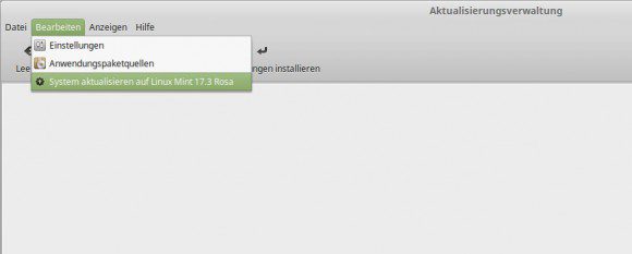 Upgrade auf Linux Mint 17.3 Rosa