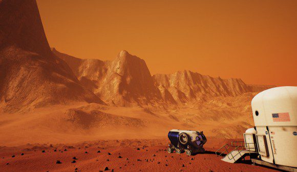 Mars 2030 - virtueller roter Planet (Quelle: unrealengine.com)