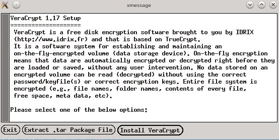 VeraCrypt 1.17 installieren