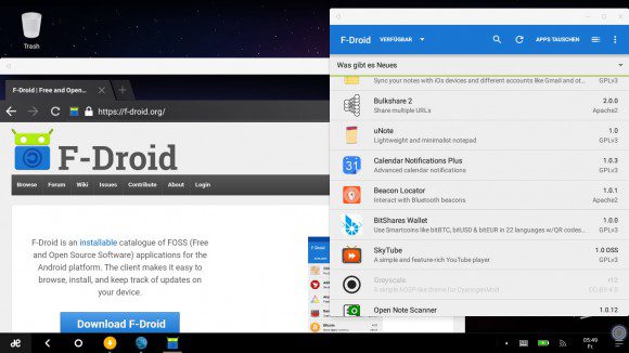 F-Droid ist installiert