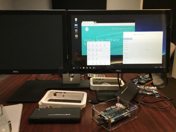 Remix OS auf dem Pine64 (Quelle: kickstarter.com)