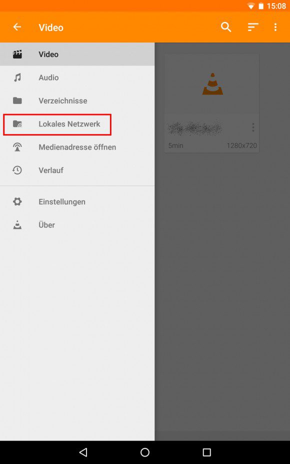 VLC 2.0 im lokalen Netzwerk stöbern