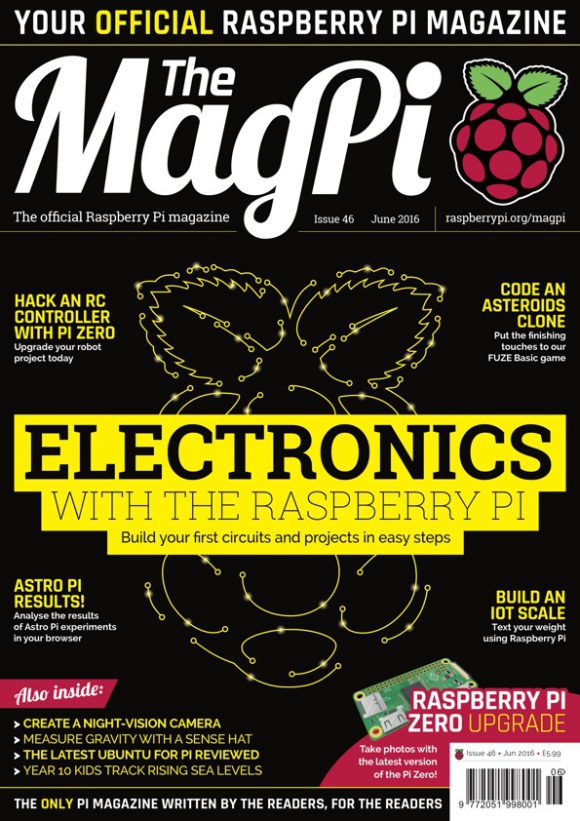 MagPi #46 ist ab sofort verfügbar