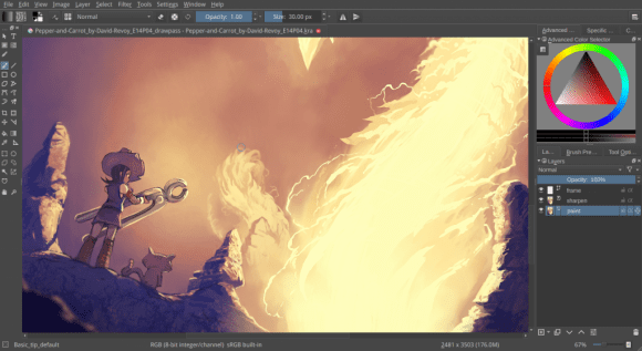 Krita 3.0 (Quelle: krita.org)