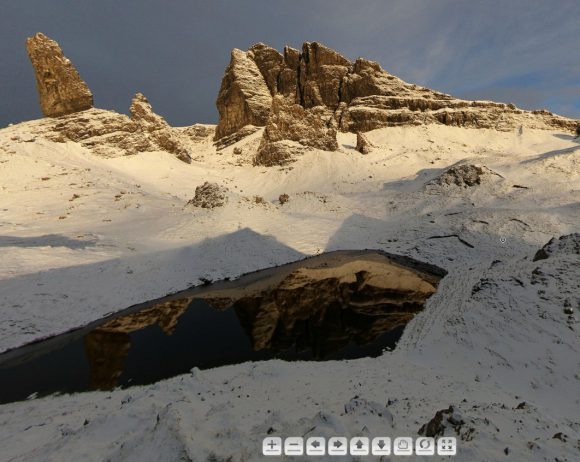 Old Man of Storr: Screenshot aus dem 360° Panorama