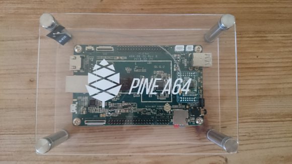 Pine A64 in seinem schicken Haus