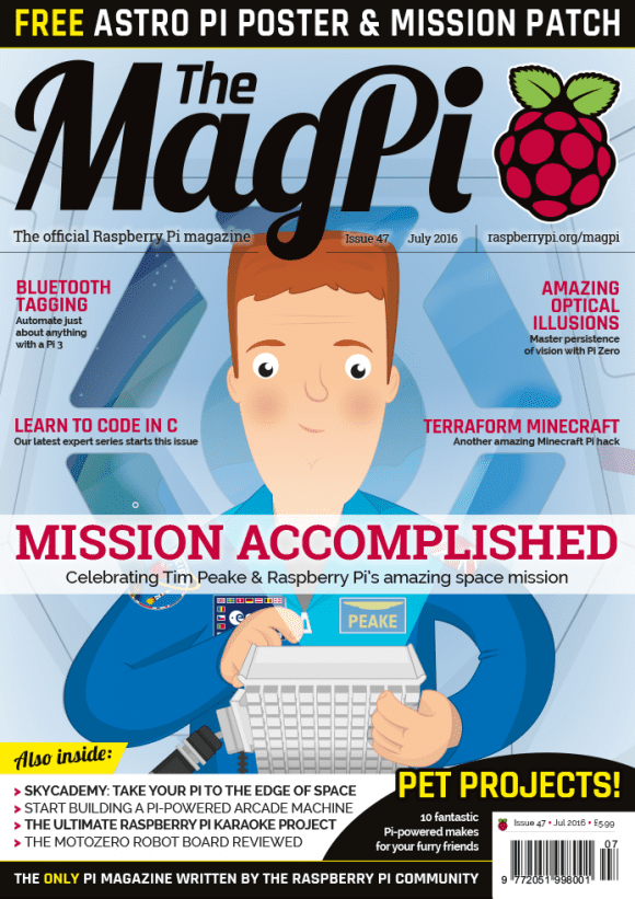 MagPi 47 ist da (Quelle: raspberrypi.org)