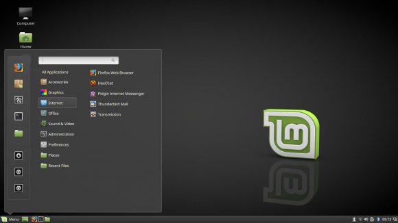 Linux Mint 18 Menü