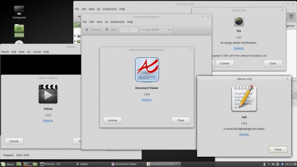 X-Apps: Video. Bildbetrachter, Text-Editor und Dokumentenbetrachter