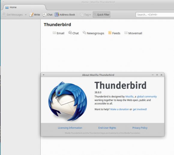 Thunderbird läuft - stürzt aber manchmal ab