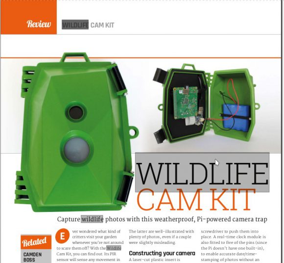 Wildlife Cam mit Raspberry Pi A+