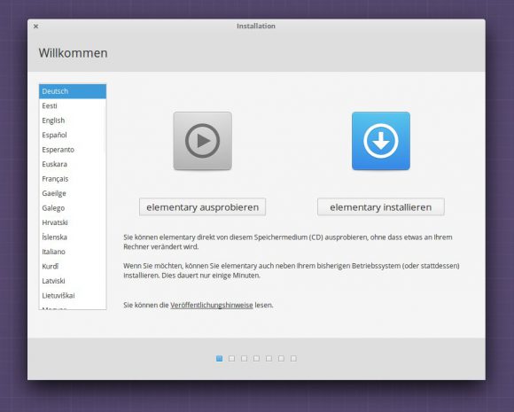 elementary OS 0.4 Beta 2 - ausprobieren oder installieren?